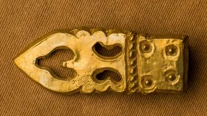 Belt tip with open work - Z-66