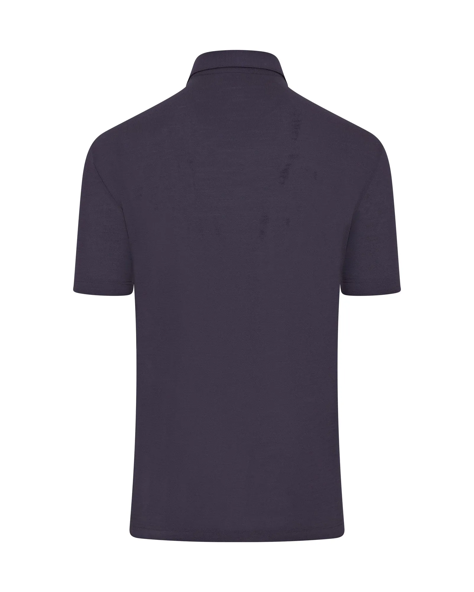 Brioni Short Sleeve Golf Branded Polo (Navy)