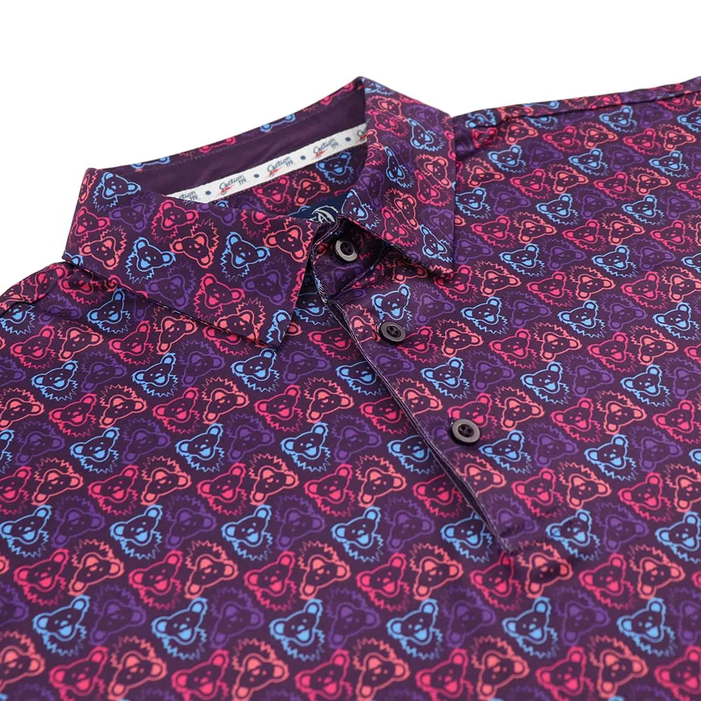Grateful Dead | Performance Polo | Purple Bears