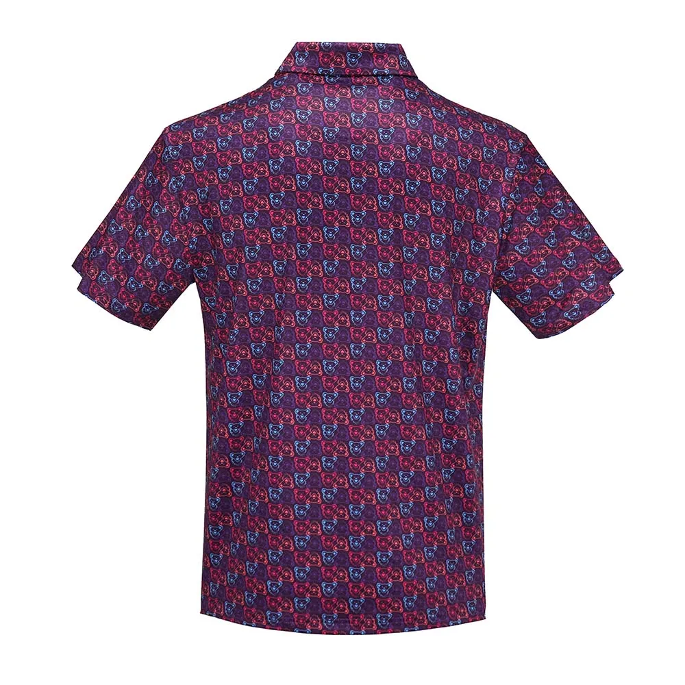 Grateful Dead | Performance Polo | Purple Bears