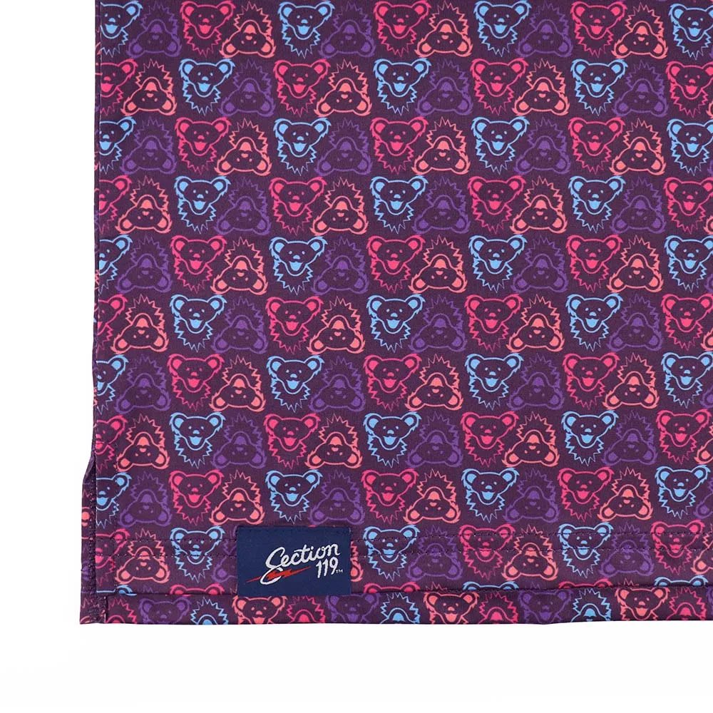 Grateful Dead | Performance Polo | Purple Bears
