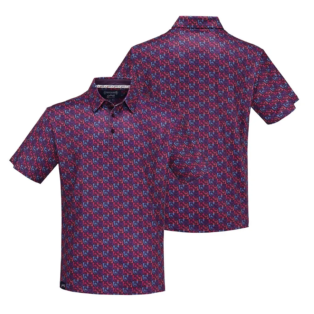 Grateful Dead | Performance Polo | Purple Bears