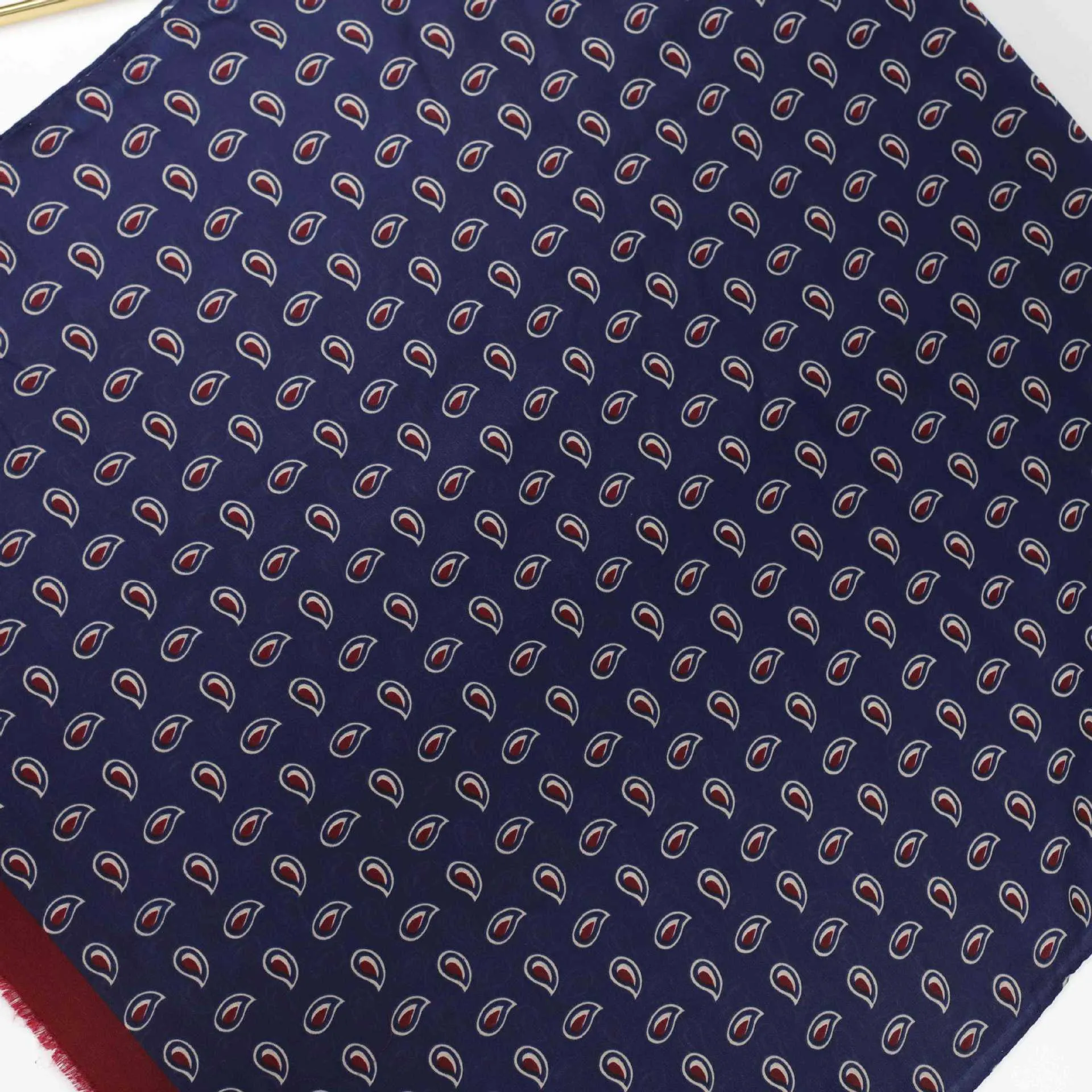 JY230803 Water droplet printed scarf