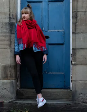 Red Blanket Scarf